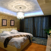 110平现代精致三居室欣赏卧室设计