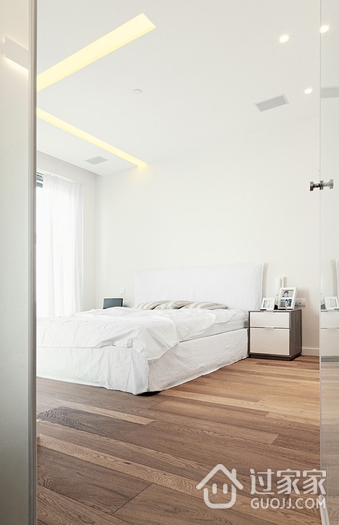白色现代风格效果图欣赏卧室