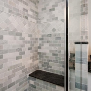 简约风格装饰住宅样板房效果淋浴间设计