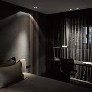 现代黑色时尚住宅设计卧室
