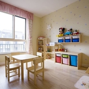 95平清爽日式欣赏儿童房设计