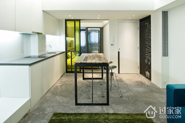 37平现代风住宅欣赏厨房橱柜设计