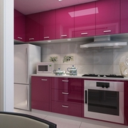 102平简约三居室设计欣赏厨房橱柜设计