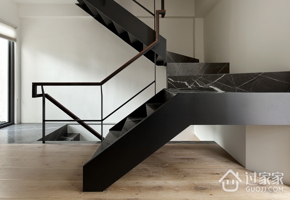 现代风格效果图设计套图赏析楼梯间