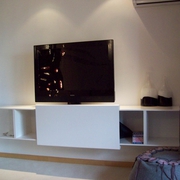 现代风格住宅效果图电视柜