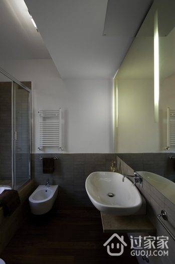 现代风格公寓设计图卫浴间