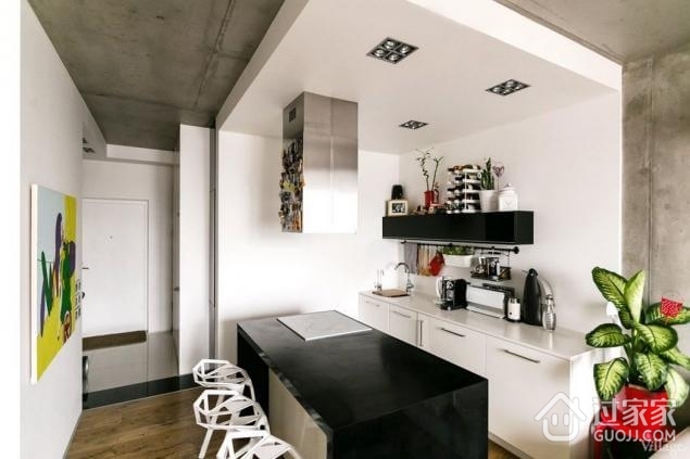 65平简约装饰性住宅欣赏厨房设计