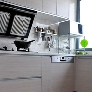 110平静谧新中式住宅欣赏厨房