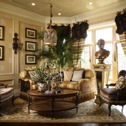 典雅奢华欧式大宅欣赏客厅设计