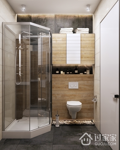 简约欧式公寓设计浴室