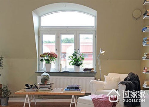 白色北欧风格案例欣赏客厅设计