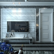 简约风格黑白色彩住宅欣赏客厅设计