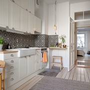 51平北欧白色住宅欣赏厨房设计