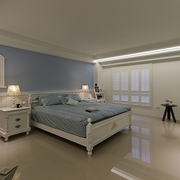 欧式白色奢华效果图欣赏卧室陈设