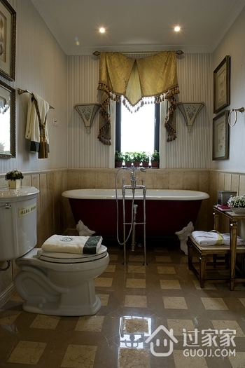 美式风格别墅设计套图浴缸