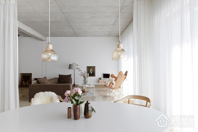 现代平静住宅欣赏客厅设计