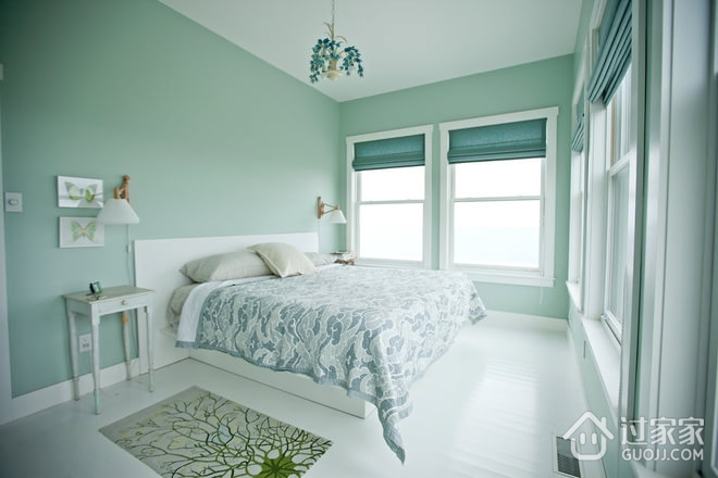 蓝色海洋别墅欣赏卧室