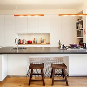 66平公寓改造现代住宅欣赏厨房效果