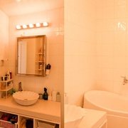 白色系北欧住宅欣赏洗手间