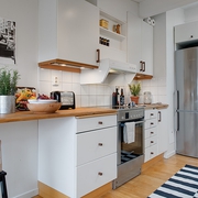 69平北欧阁楼公寓欣赏厨房设计