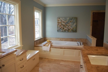 现代复式效果浴室