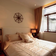 新中式风格样板房欣赏卧室