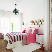 白色浪漫地中海风格欣赏卧室