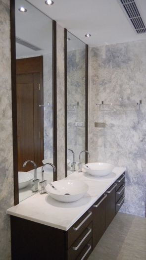 现代别墅硬装设计欣赏洗手间