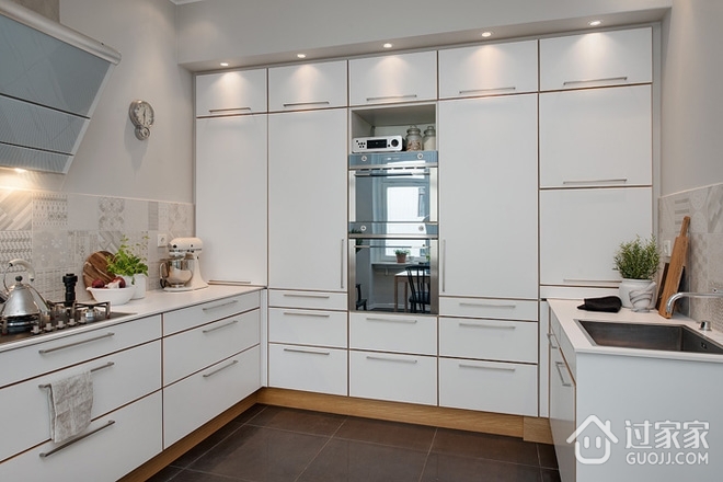127平北欧复式住宅欣赏厨房设计