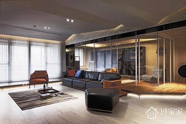 现代流畅空间设计欣赏客厅