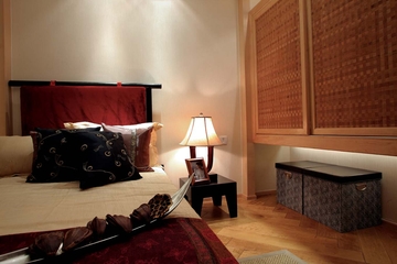 东南亚设计风格住宅卧室背景