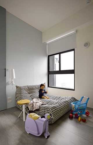 92平现代工业风住宅欣赏儿童房