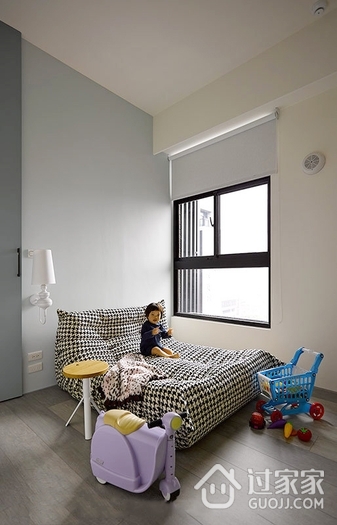 92平现代工业风住宅欣赏儿童房