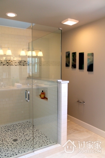 美式风格效果欣赏淋浴间设计