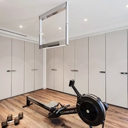 现代住宅效果图健身室