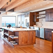 简洁现代海边住宅欣赏厨房设计
