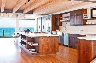 简洁现代海边住宅欣赏厨房设计