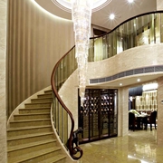 欧式样板房设计楼梯设计
