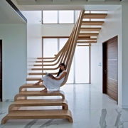 现代设计效果图楼梯