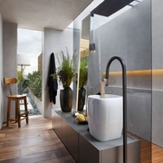 现代舒适工业风住宅欣赏洗手间