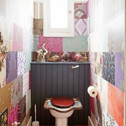 知性复古北欧住宅欣赏洗手间