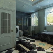 奢华新古典四居室欣赏卫生间设计