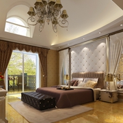 欧式风格装修效果设计卧室