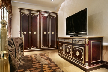 欧式风住宅设计卧室电视柜