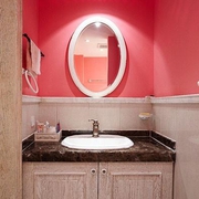 多彩斑斓 混搭卫生间浴室柜装修效果图