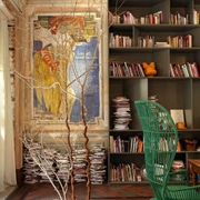 复古怀旧混搭公寓欣赏书房设计