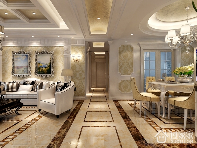 低调奢华新古典设计欣赏客厅