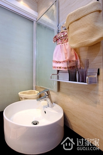 62平婚房设计欣赏洗手间