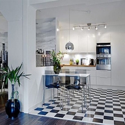 74平都市白领最爱现代住宅欣赏厨房