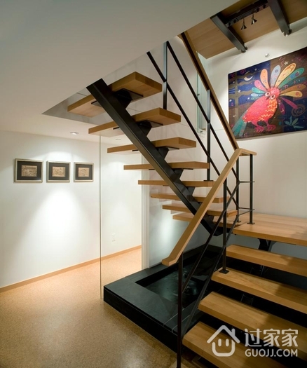 现代别墅设计套图赏析楼梯设计